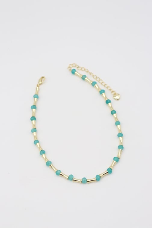Crystal Beaded Anklet