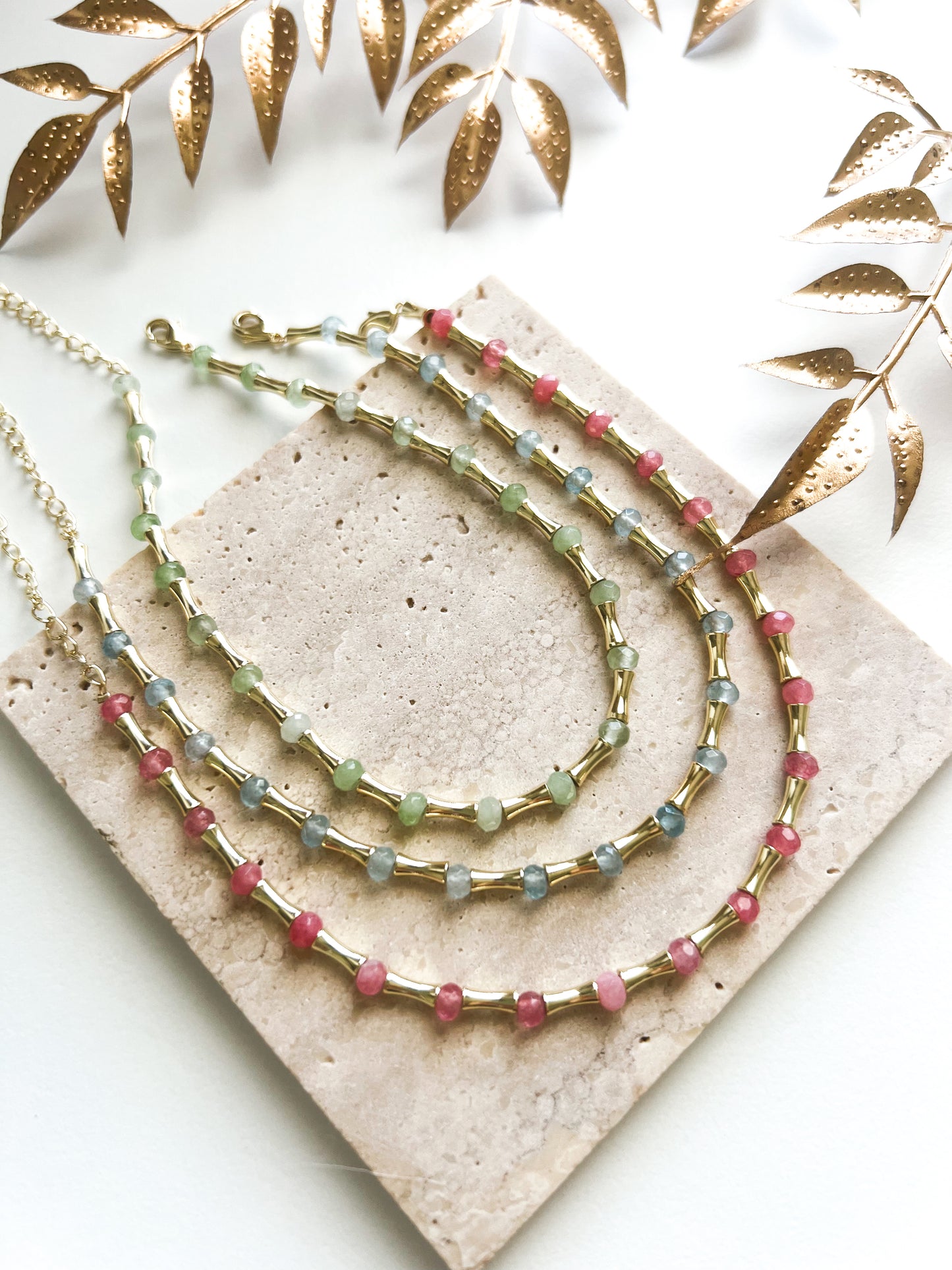 Crystal Beaded Anklet