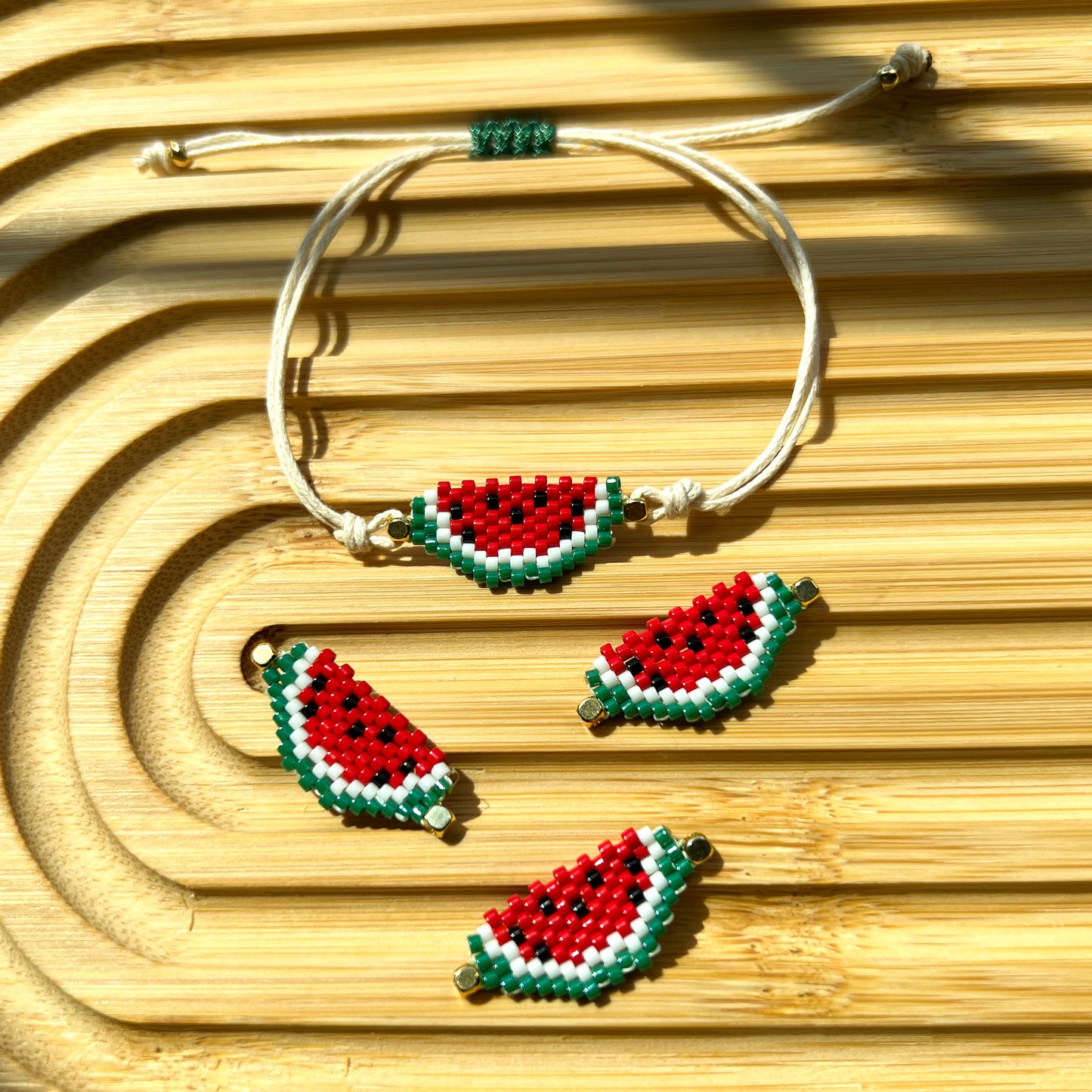 Watermelon Miyuki Bracelet