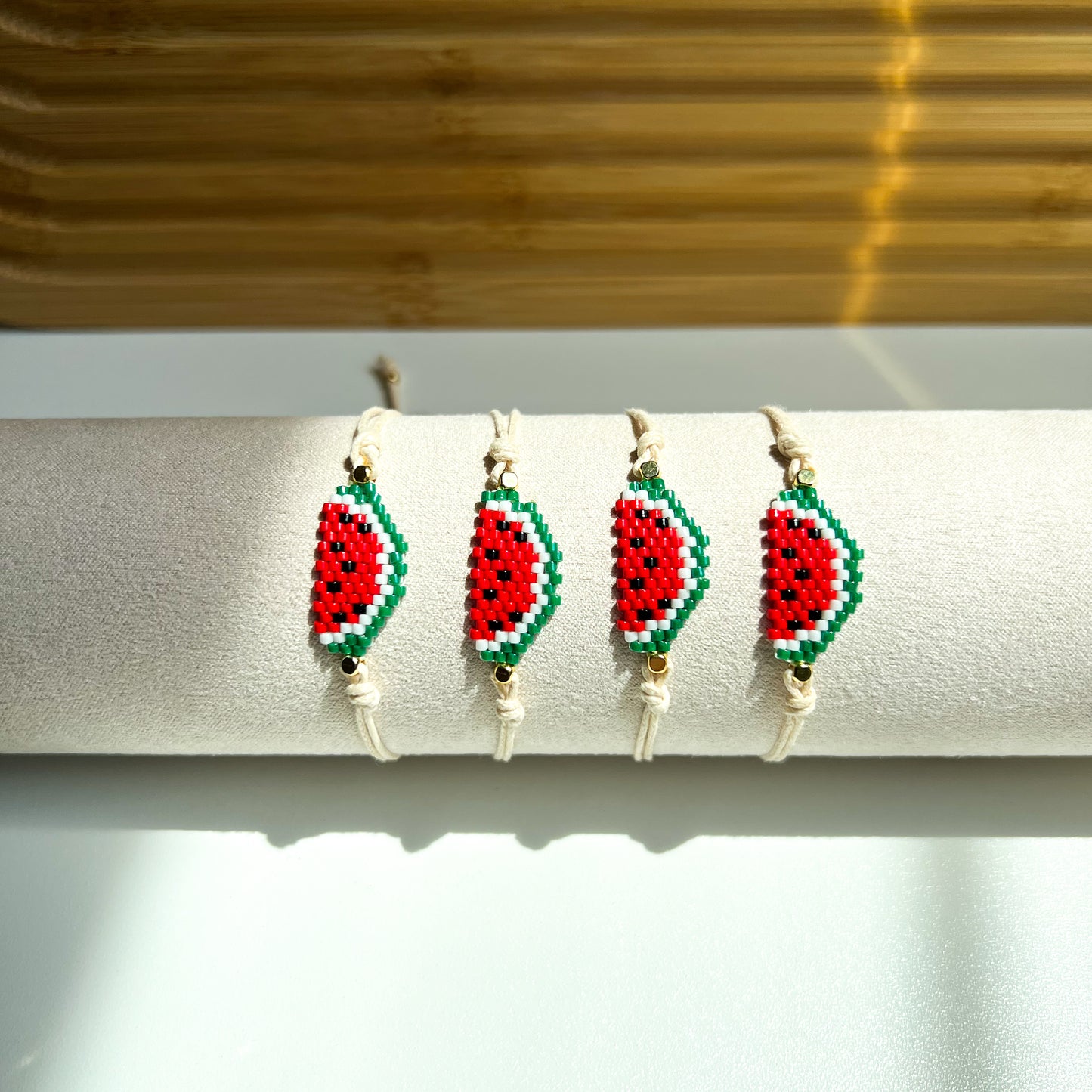 Watermelon Miyuki Bracelet