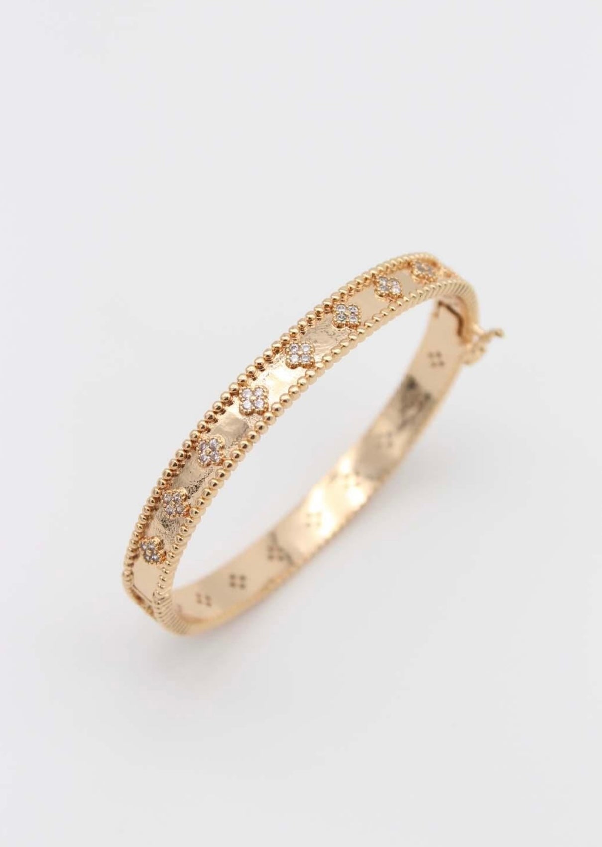 Mini Flower Detailed Bangle