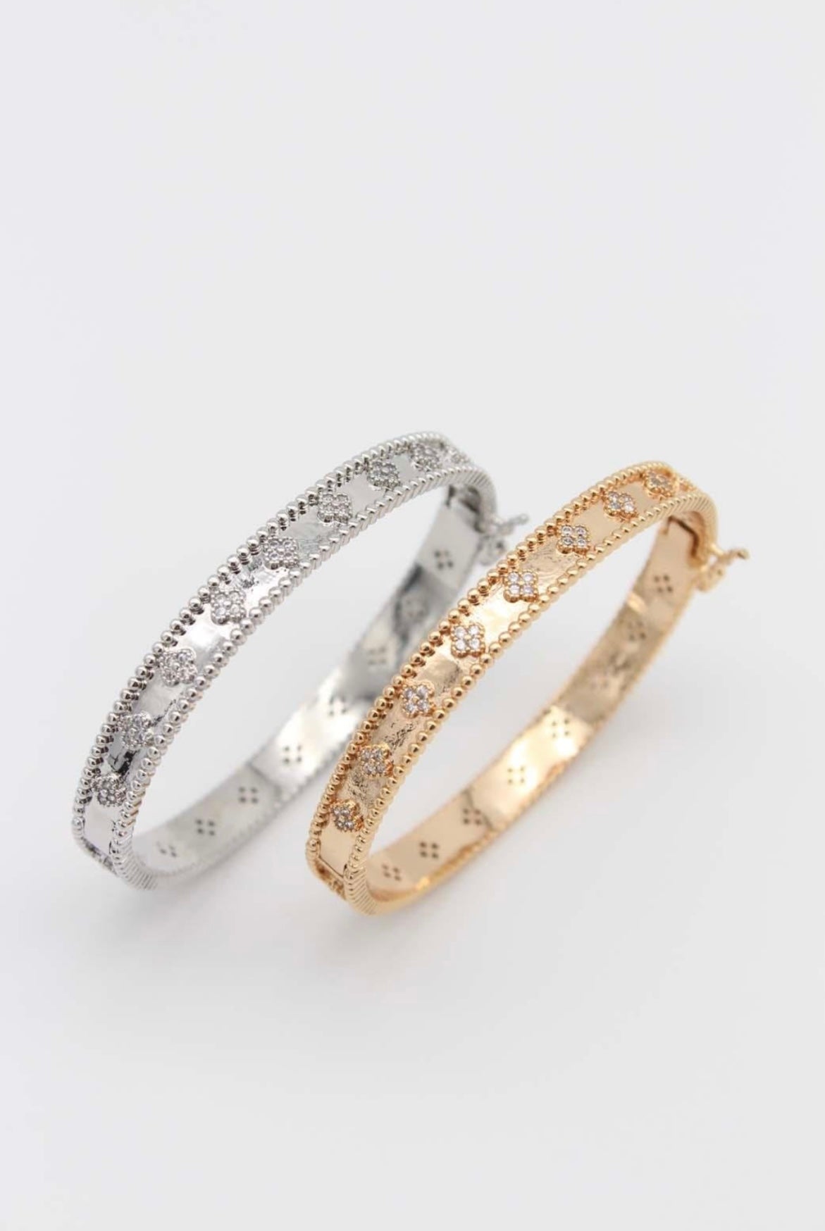 Mini Flower Detailed Bangle