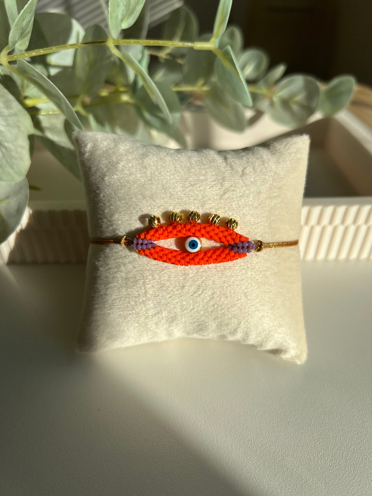 3D Miyuki Evil Eye Bracelet