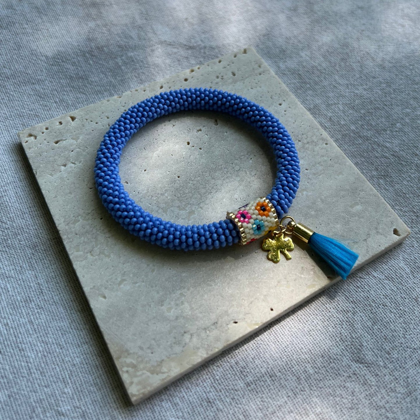 Beaded Crochet Bohemian Bracelet