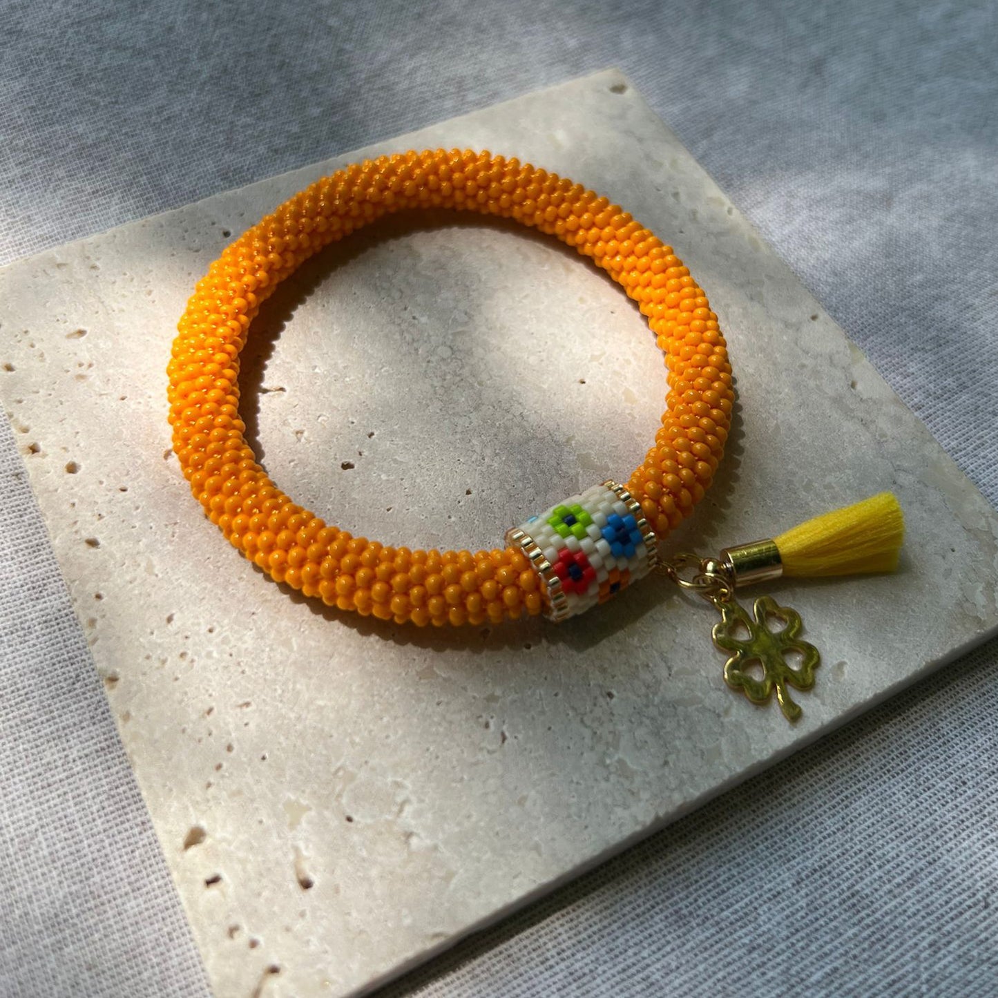 Beaded Crochet Bohemian Bracelet