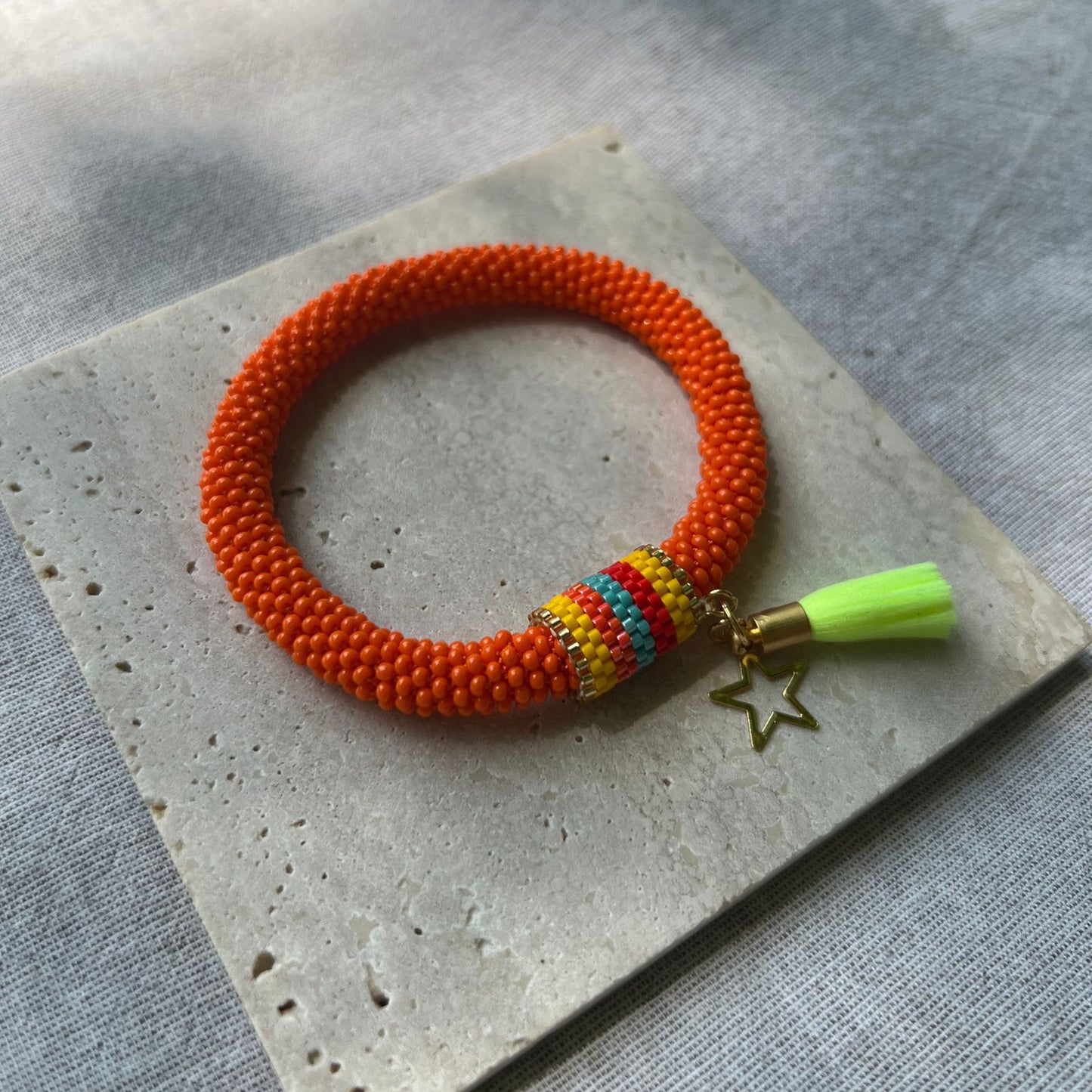 Beaded Crochet Bohemian Bracelet