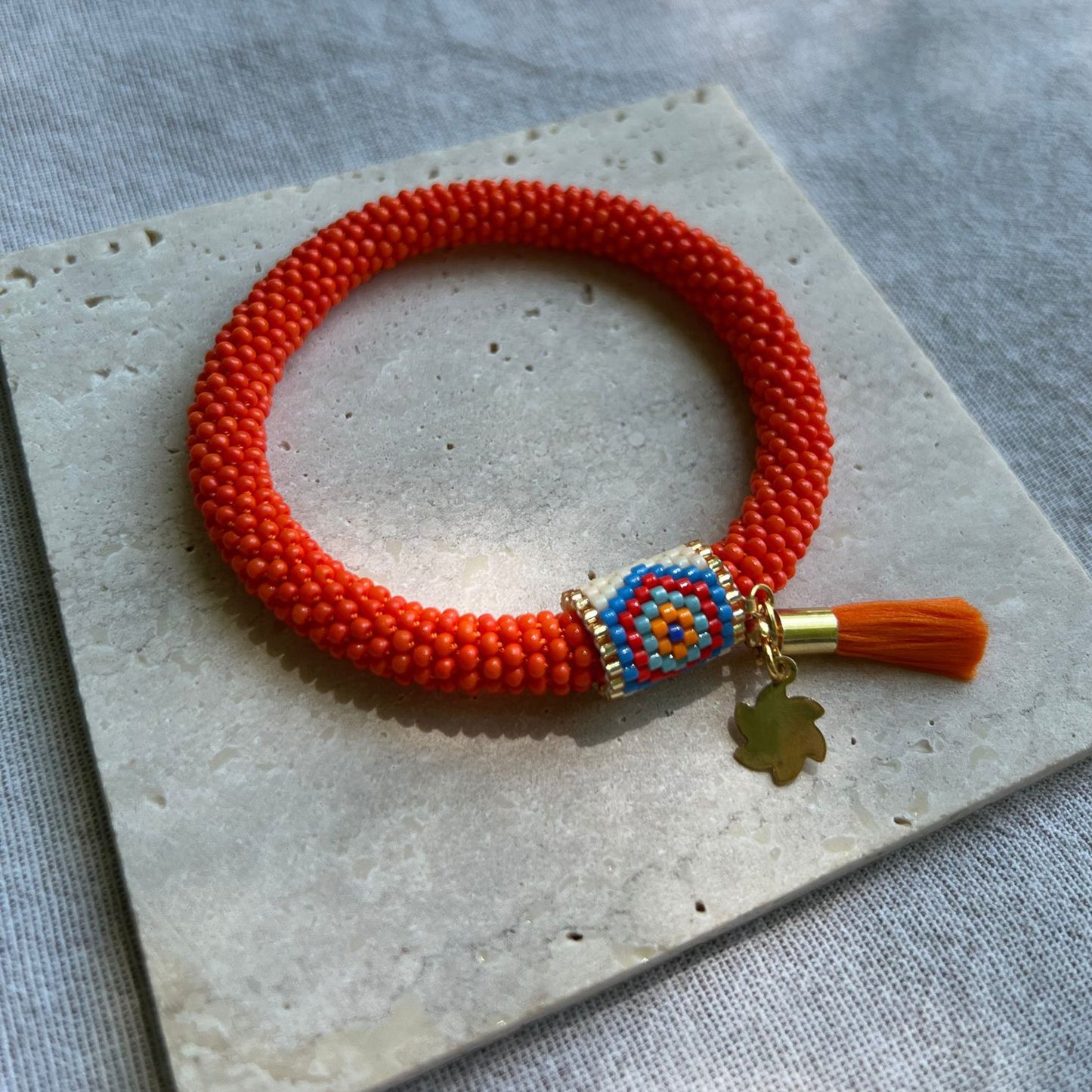 Beaded Crochet Bohemian Bracelet