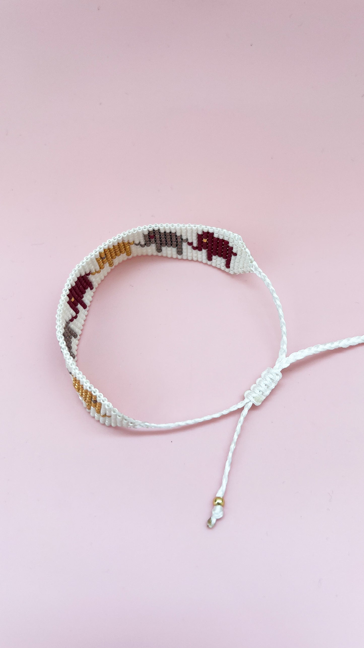 Miyuki Elephant Bracelet