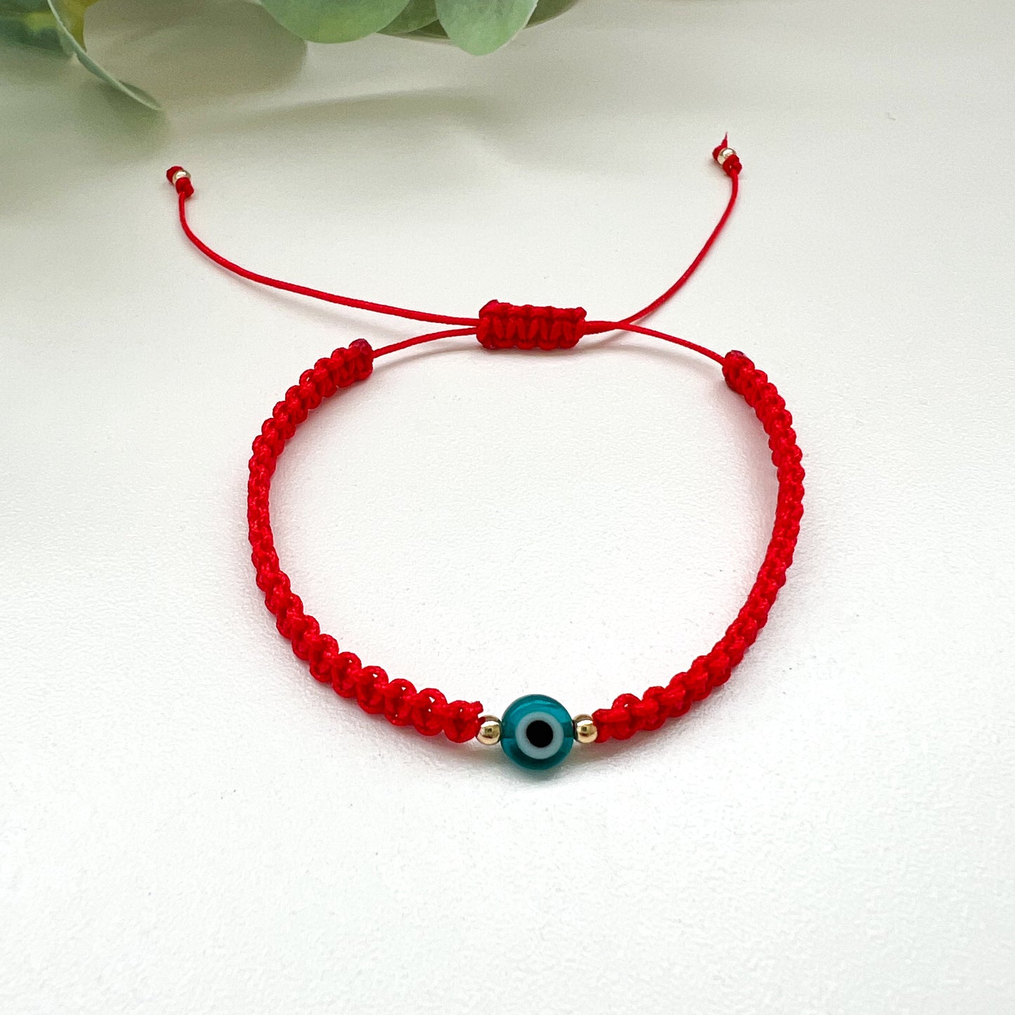 Evil Eye Macrame Bracelet