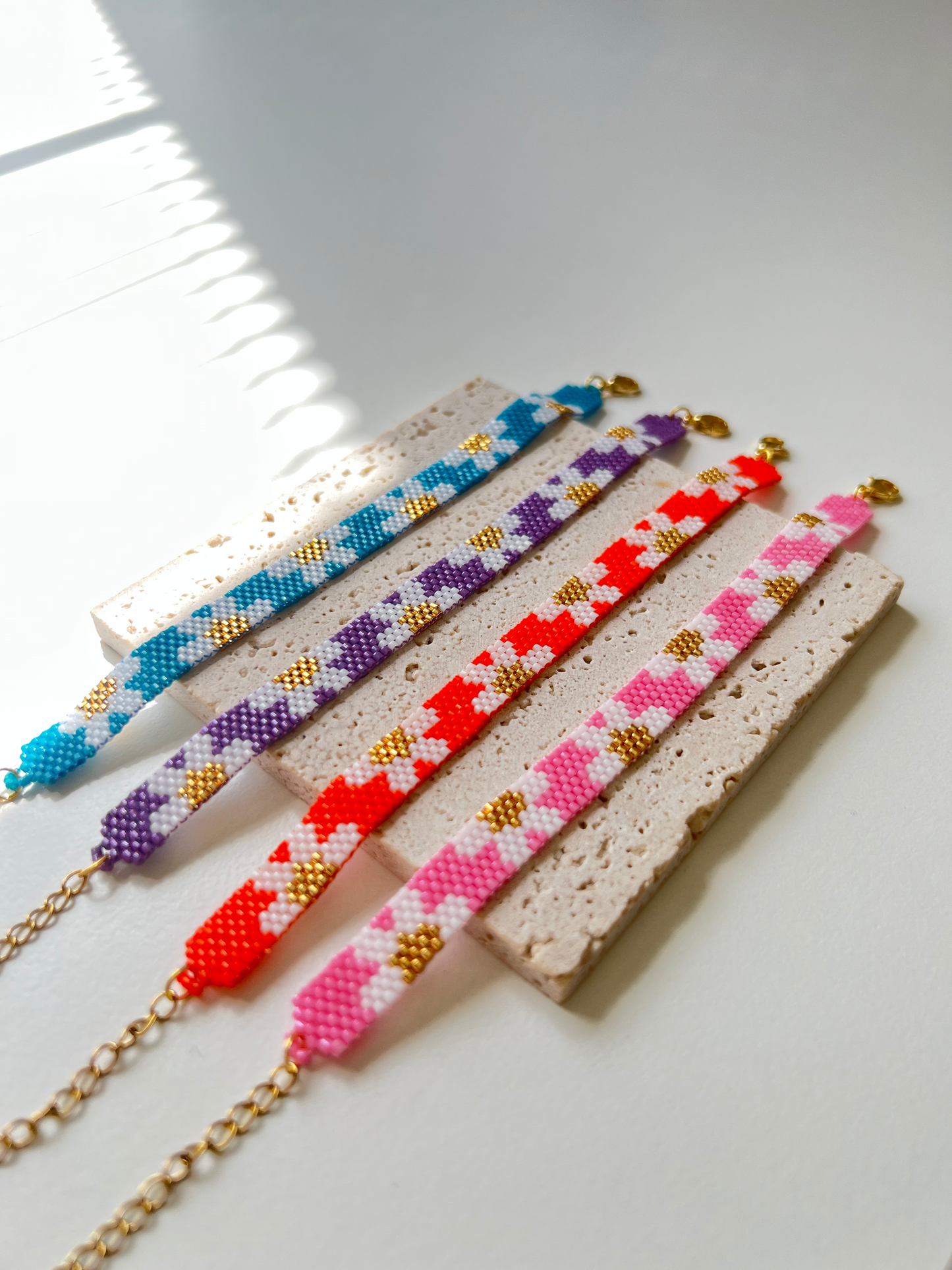 Miyuki Daisy Bracelet