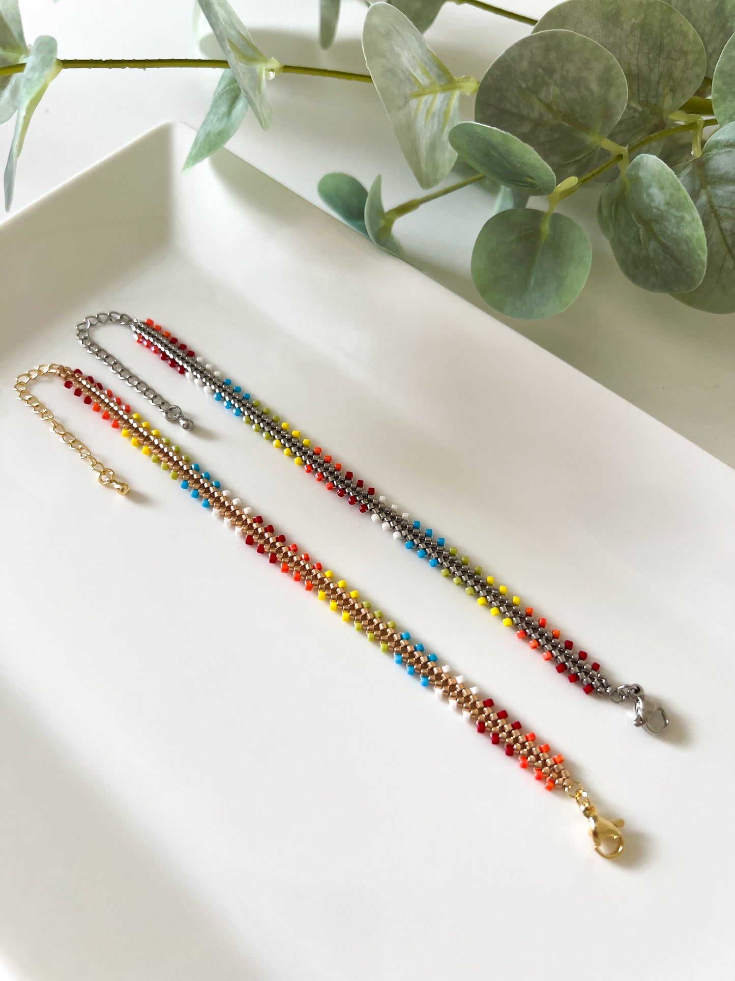 Miyuki Colorful Beaded Bracelet