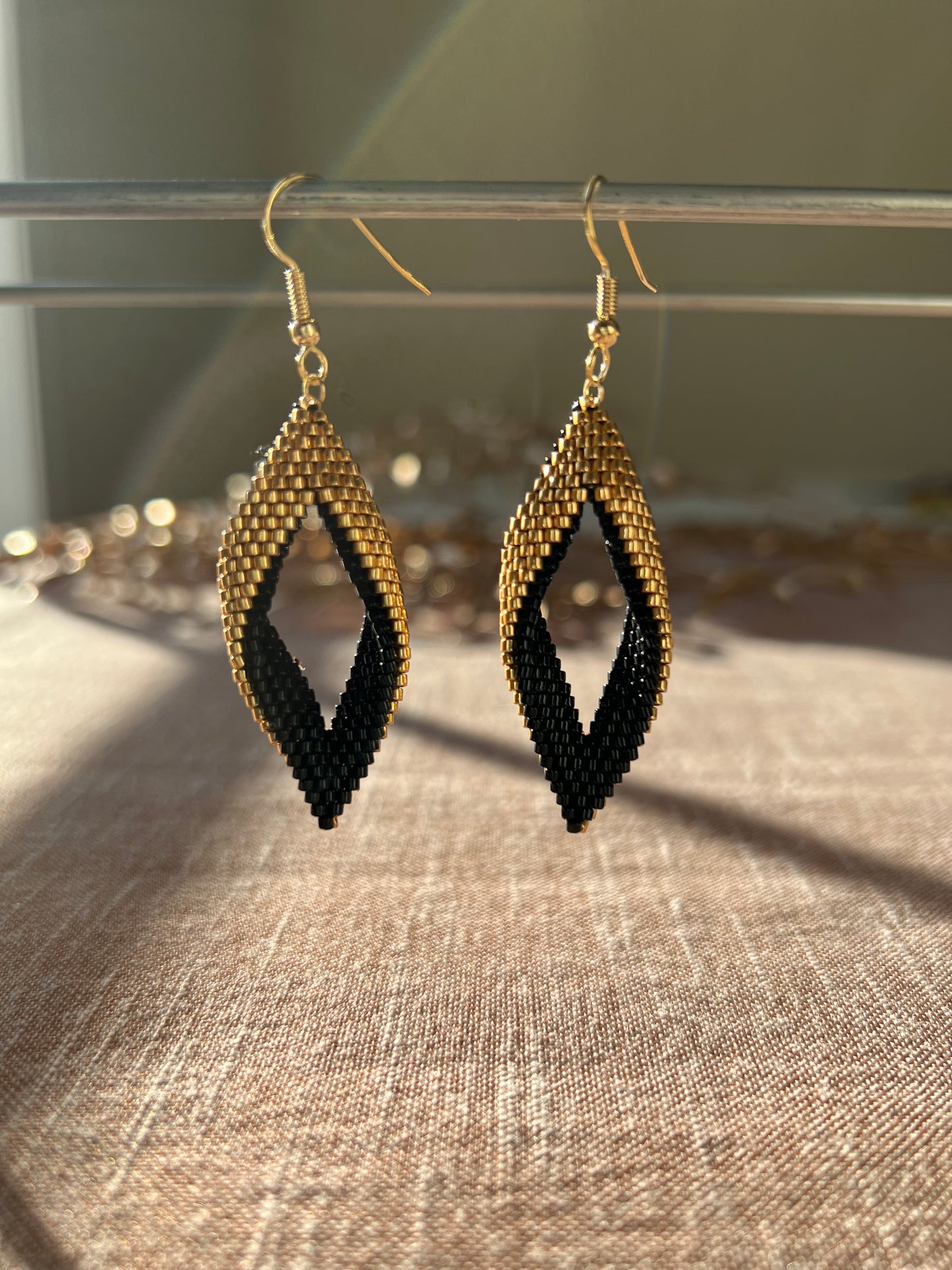 Miyuki Drop Earrings