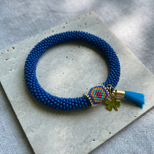 Beaded Crochet Bohemian Bracelet